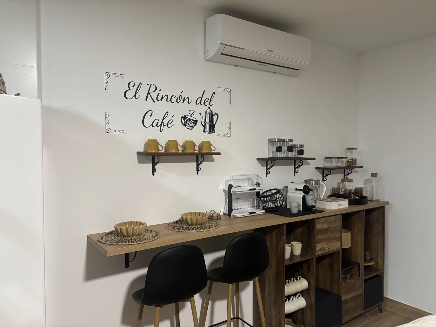 Rincón del café, fotografía del resultado real